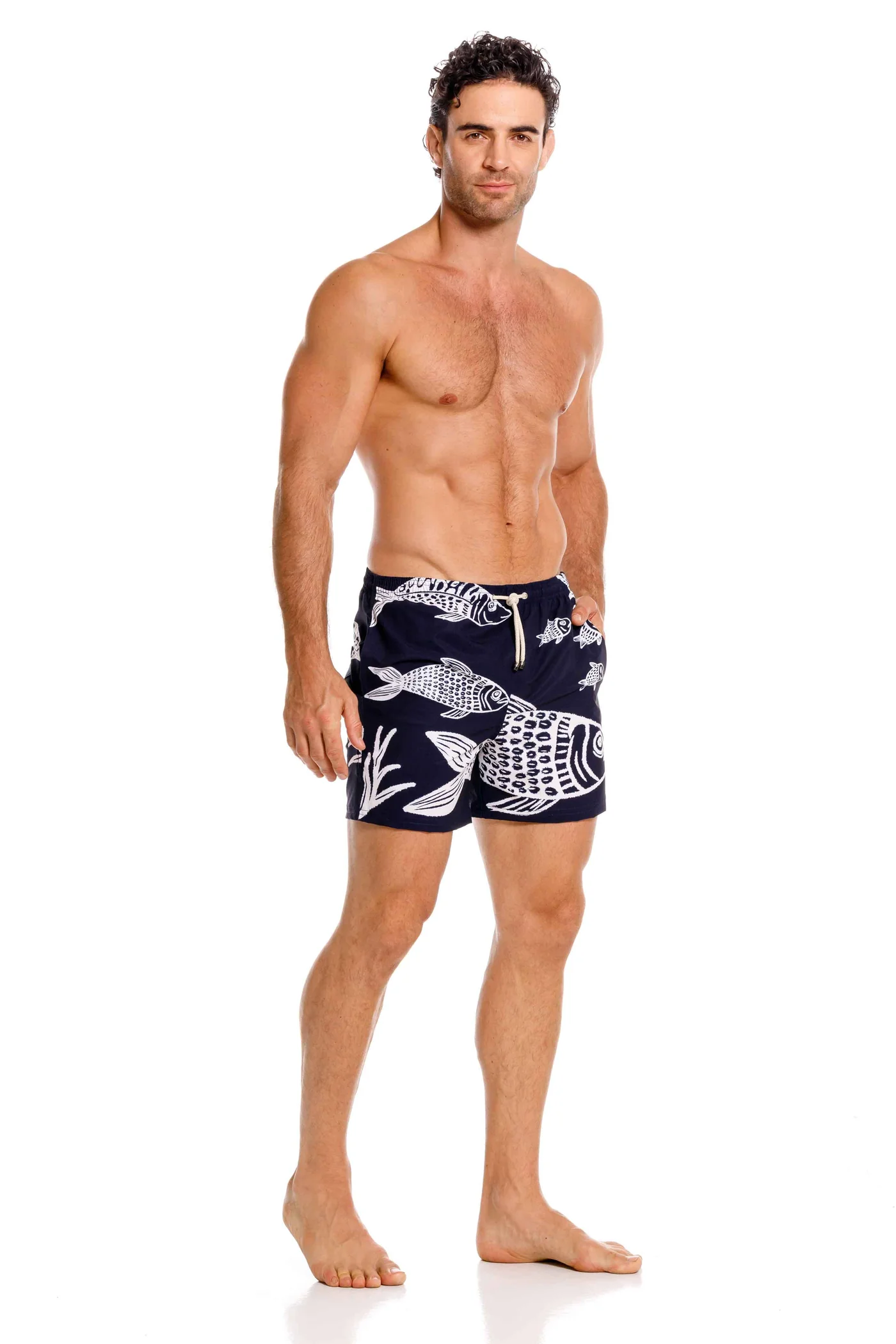 Pantaloneta Fisherman Dark Blue – foto 6